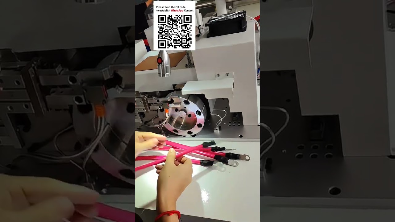 Semi Automatic Heat Shrink Tube Inserting & Baking Machine Customizable for Large Wires