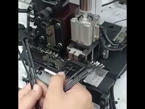 Automatische Crimpmaschine 2T-4T | Kabelkonfektionierung & Drahtverarbeitung