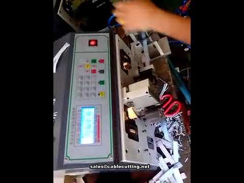 Hochpräzise Flachbandkabel-Schneidemaschine & Drahtabisolierer für automatisierte Kabelverarbeitung