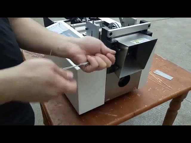 Effiziente Drahtseil-Schneidemaschine | Metallschneidemaschine mit Drahtrichtfunktion