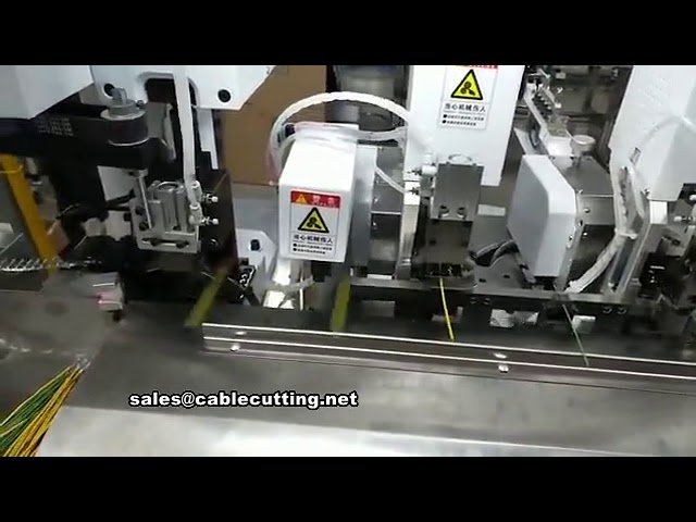 Automatische 2-End-Crimp- und Fügemaschine | Effizientes Anschluss-Crimpen für die Kabelbaumfertigung