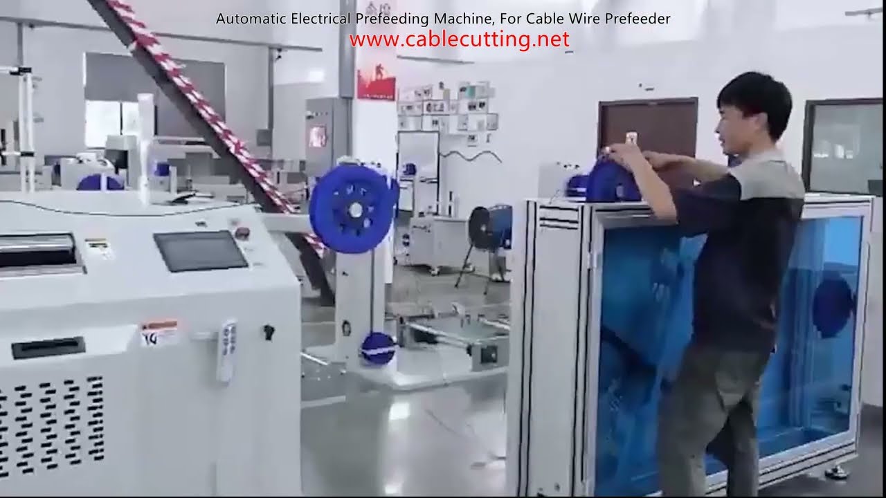 Automatische elektrische Vorschubmaschine für Kabel und Draht – zuverlässiger Kabelvorschub für die Automation
