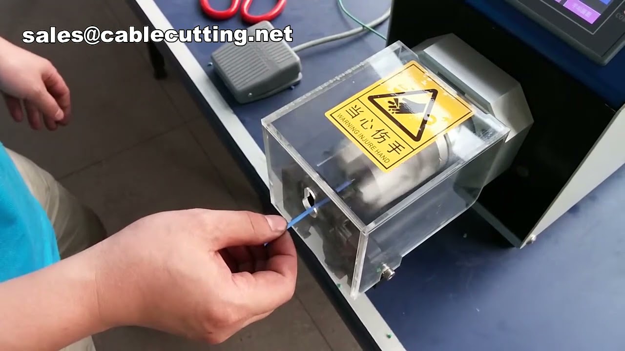 Kabelabisolier-Maschine | Hochgeschwindigkeit für industrielle Drahtverarbeitung