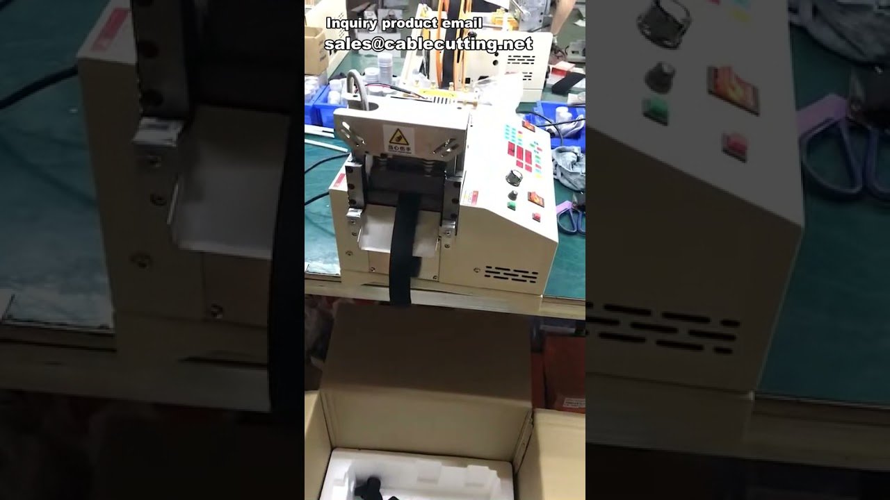 Elastikband- und Gummiband-Schneidemaschine – Präzise & Automatisch