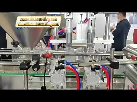 Abfüllmaschine für Flaschen, Lotionen, Cremes & Pasten – Hochpräzise Flüssigkeitsfüllanlage