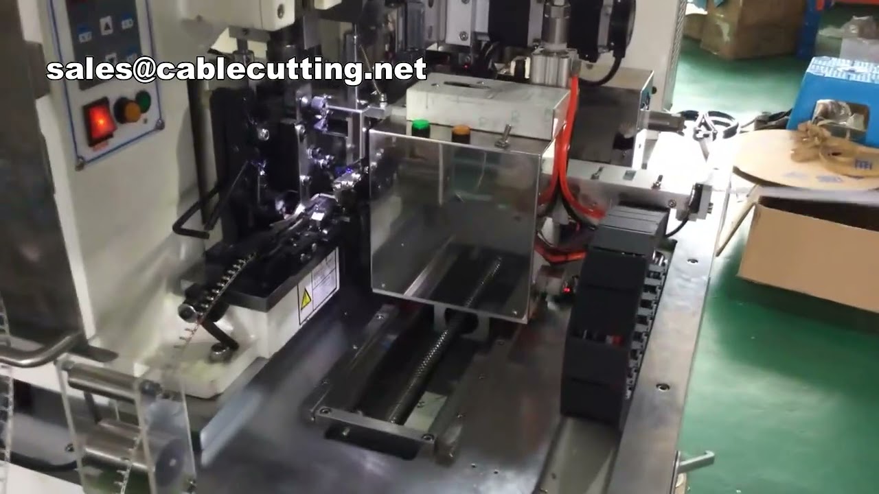 Flachbandkabelschuh-Crimpmaschine: Präzise Automatisierung für Ihre Kabelverarbeitung
