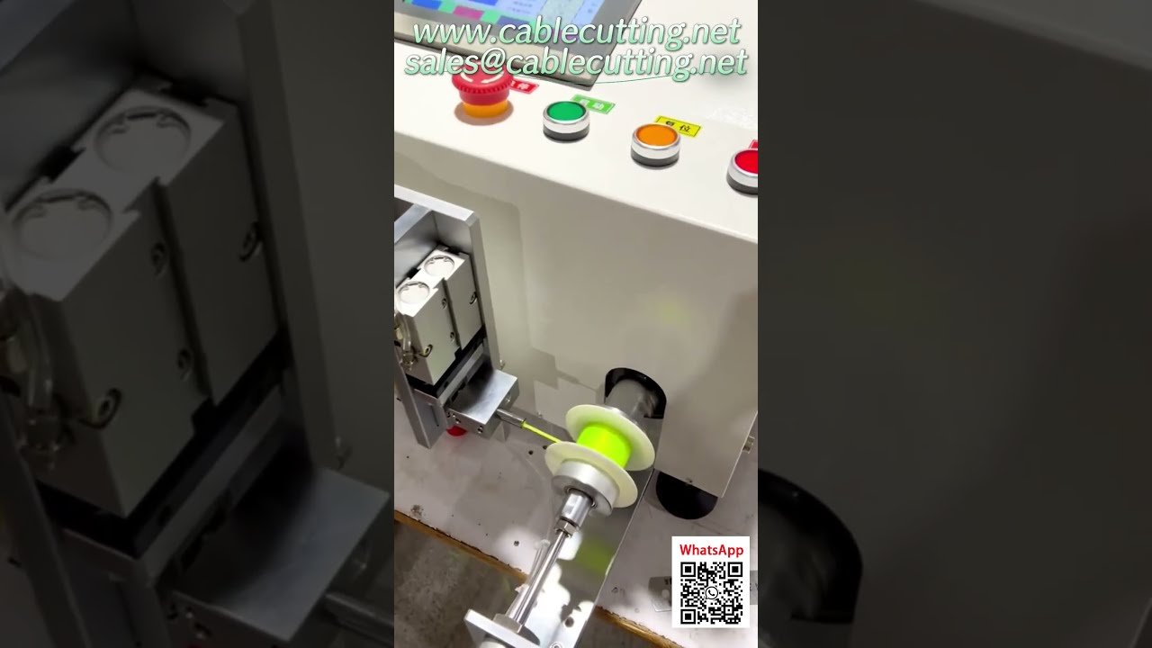Automatische Kabelwickelmaschine – Präzise Längenmessung & Auto-Cut für maximale Effizienz
