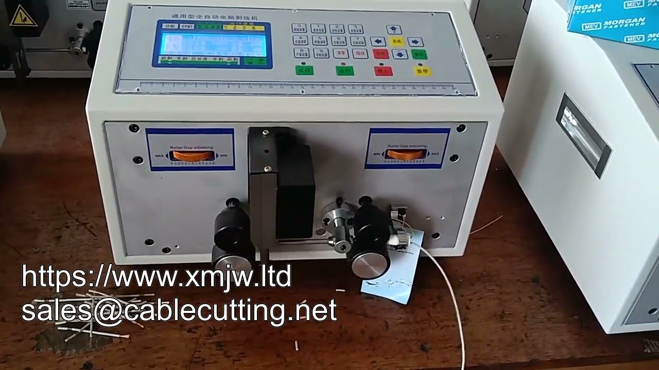 WPM 01 Hochgeschwindigkeits-Abisolier- und Schneidemaschine für 1mm PVC-Kupferdraht (Mehrkern-Computeranwendungen)
