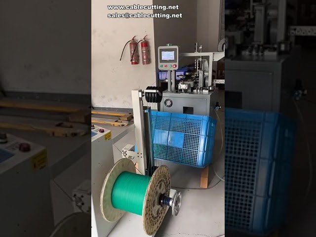 60KG Abwickelmaschine, Drahtschneide- und Abisolierautomat, Rohrschneidemaschine, Crimpmaschine – Komplette Kabelverarbeitung