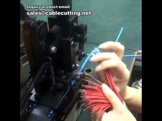 Hochleistungs-Automatik-Crimpmaschine für dicke Drähte & Anschlüsse | Industrielle Präzision