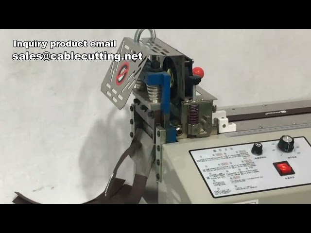 Heißschneidemaschine für Gummibänder & Stoffe – saubere Kantenversiegelung