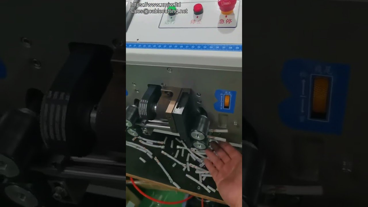 Hochgeschwindigkeits-Abisolier- und Schneidemaschine für 5-adrige und Mehrleiter-Computer-Kabel