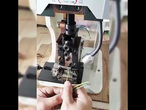 Automatische Kabelschuh-Crimp-Maschine 1,5T-2T | Kabelcrimper mit Matrize