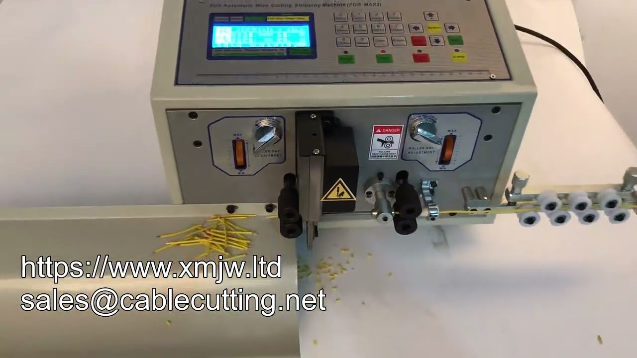 WPM 02 – Bestpreis Automatische Kupferdraht-Abisoliermaschine und Schneidemaschine