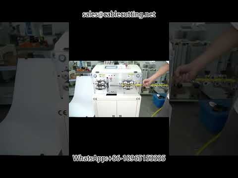 Kabel-Abisolier- und Schneidemaschine mit großem Abisolierbereich #Maschine #Automobil