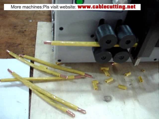 Leistungsstarke Kabel-Abisolier- und Schneidemaschine WPM-MAX2 – für 35 mm² 7-adrige Kabel