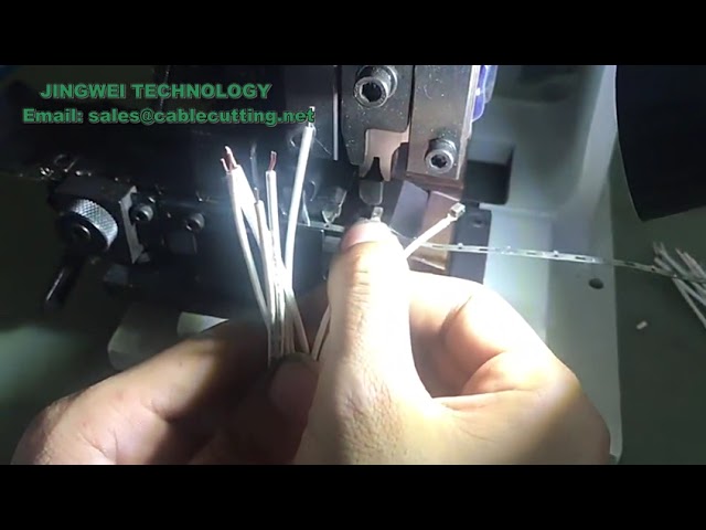 OTP 2 Ton Side feeding copper terminal crimp machine Durable Molex, JST terminals press machine with