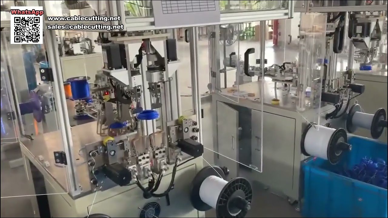 Automatische Wickel- und Bindemaschine für Trimmerfaden-Kartenverpackungen | Industrielle Effizienz
