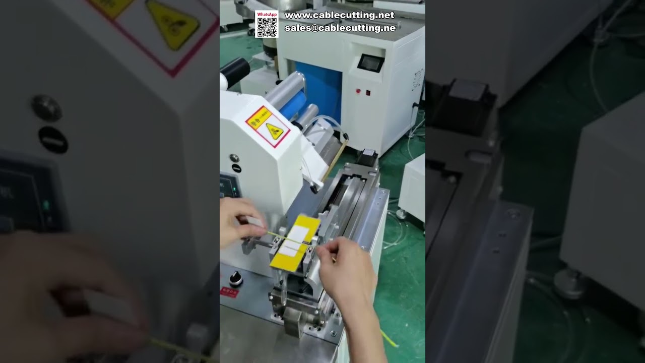 Vollautomatische Kabelbaum-Beschriftungsmaschine für industrielle Kabelkennzeichnung
