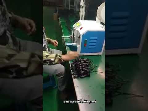 Automatische Kabelwickelmaschine: Kabelbinde-Maschine für 8er und 0er Form