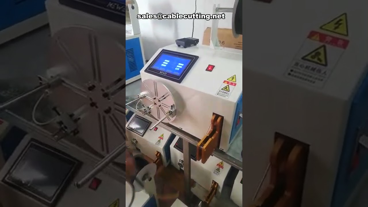 Wickelbindemaschine – Automatische Drahtbindung für Spulen und Bündel