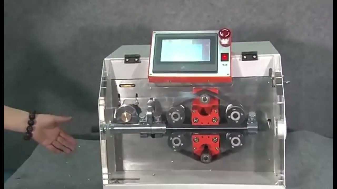 Vollautomatische Wellrohr- und Kabelschneidemaschine – Präzise Kunststoffschlauch- & Drahtschneidemaschine