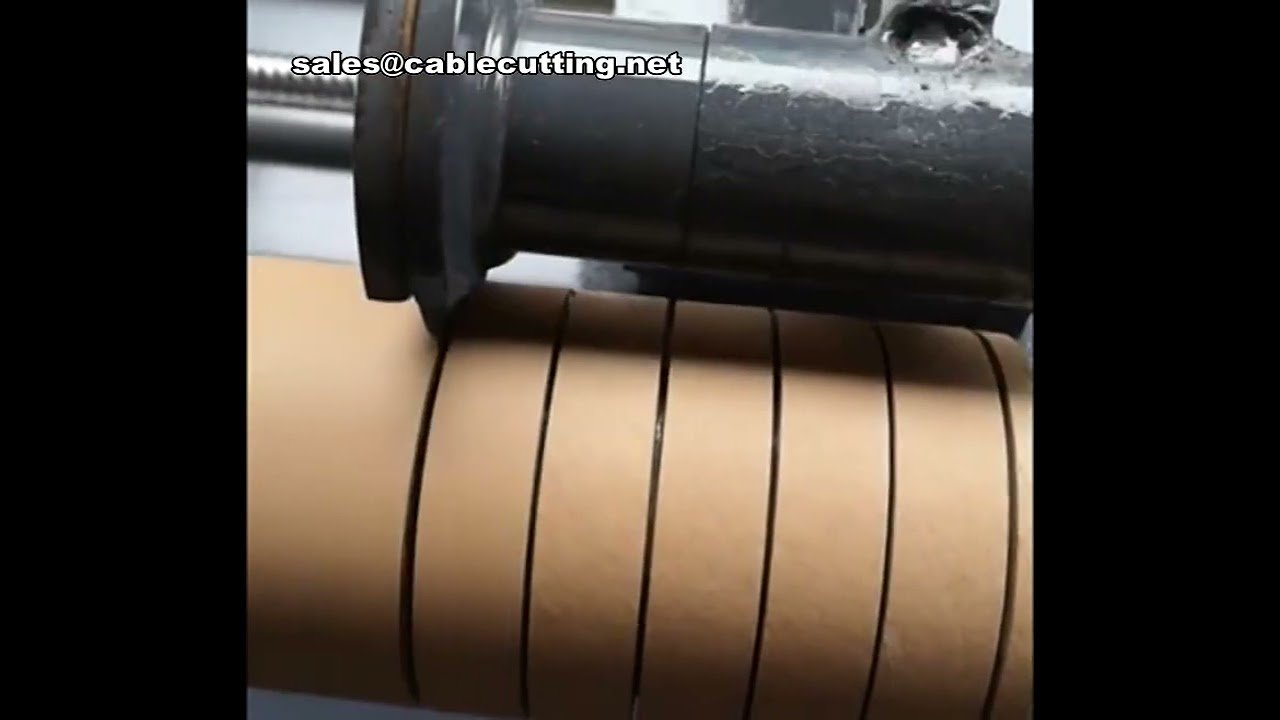 Automatische Präzisions-Schneidemaschine für Papierrohre und Kartonkerne | Industrielle Schlitztechnik