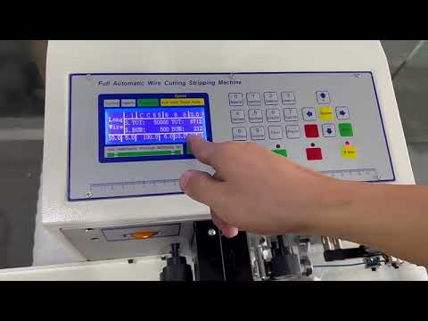 Automatische Abisiermaschine für 2,5mm² Computerkabel – präzise & effizient
