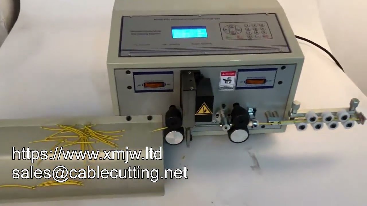 Hochleistungs-Abisolier- und Kabelabziehmaschine für 45 Quadrat – Automatische Computerkabel-Entmantelung