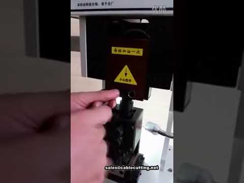 Crimpmaschine für Kabelschuhe – Bedienung & Fehlerbehebung (Video-Tutorial)