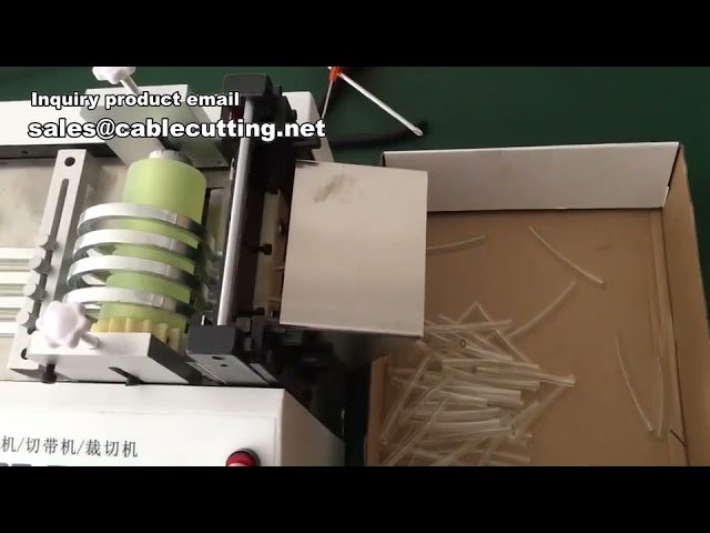 PVC-Schlauch- & Schrumpfschlauch-Schneidemaschine für Kabelbäume – Präzise Automatisierung