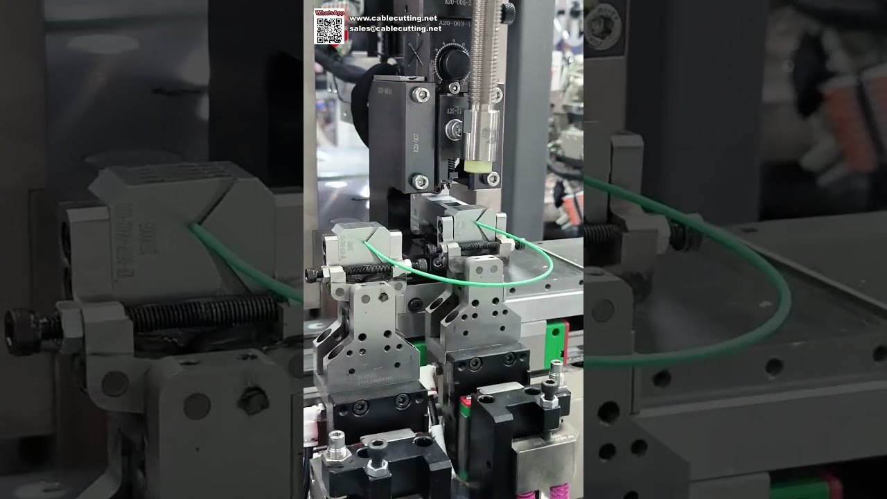 Automatische Krimpmaschine für Anschlüsse & Gehäuse-Einschubgerät - Effiziente Drahtverarbeitung