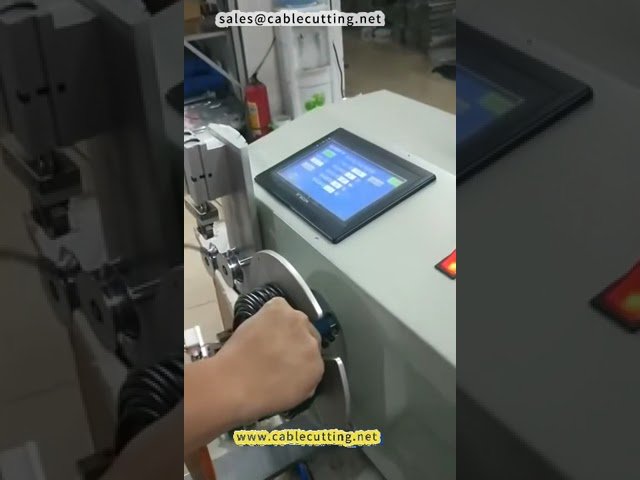 Automatische Meterzähl-, Wickel-, Binde- und Schneidemaschine