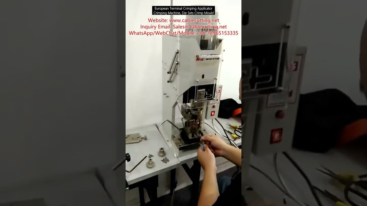 Europäische Crimp-Anwendungspresse | Präzisions-Crimpwerkzeuge und Matrizen