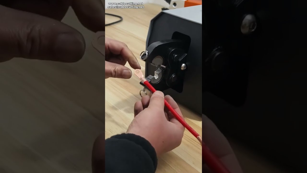 Pneumatische Crimp-Maschine für offene Kabelschuhe 5-300A | Effiziente Fertigungsautomatisierung