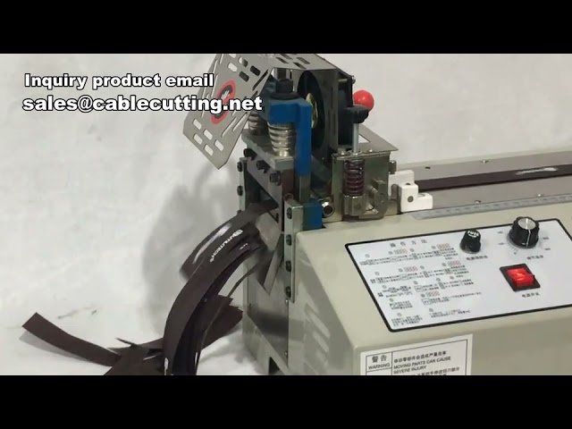 Heißschneidemaschine für elastische Seile und Stoffe – Präzises Hot Cutting