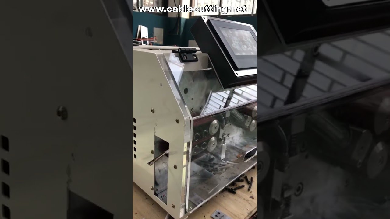 Effiziente Abisoliermaschine für Kupferdraht – Schneiden und Abisolieren in einem