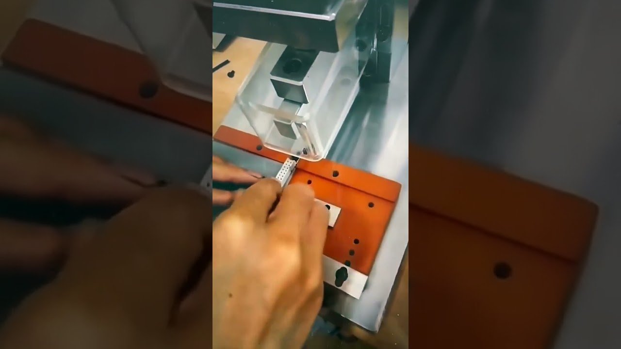 Hochpräzise IDC-Crimpmaschine für Flachbandkabelsteckverbinder – WPM-2P_64P