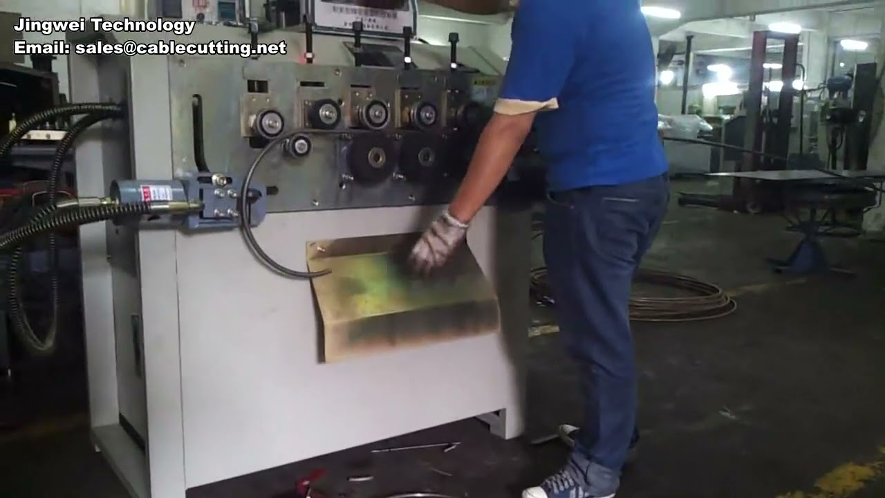 3x30 Flachstahl-Ringmaschine – Hochpräzise horizontale Ringbildungsmaschine für die Automatisierung