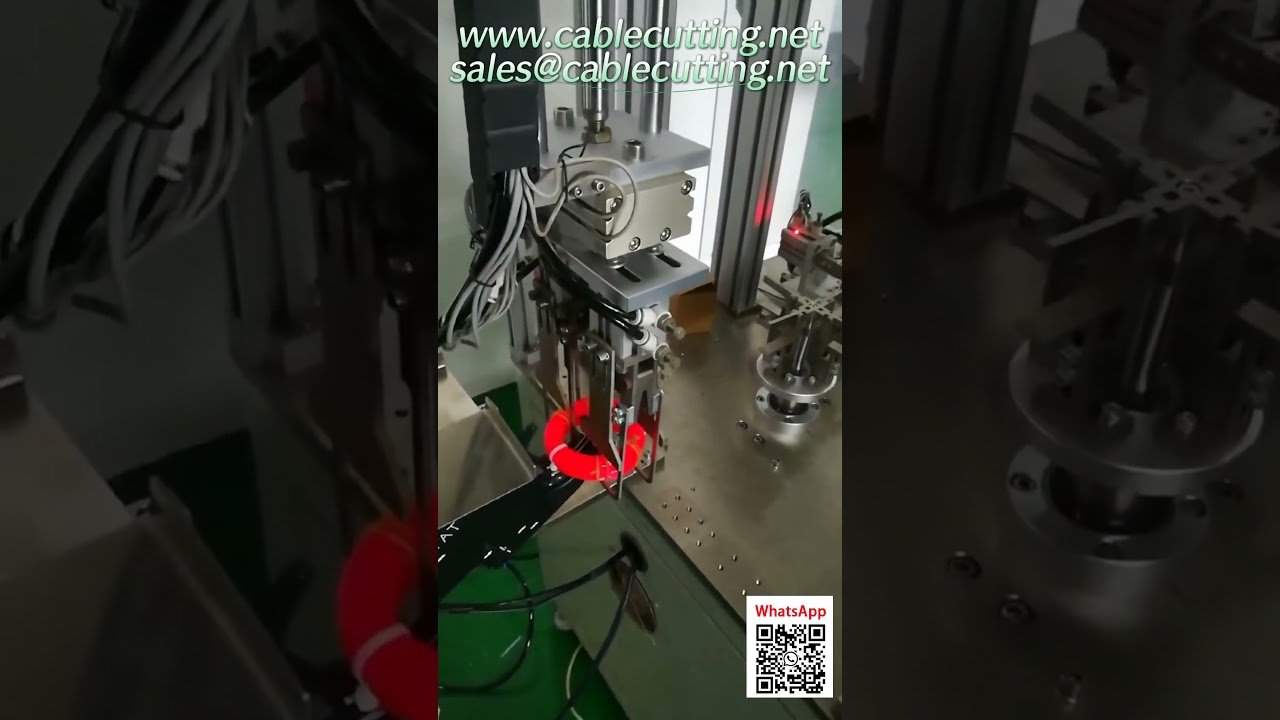 Automatische Wickel- und Umreifungsmaschine für Trimmerlinien-Hängekarten