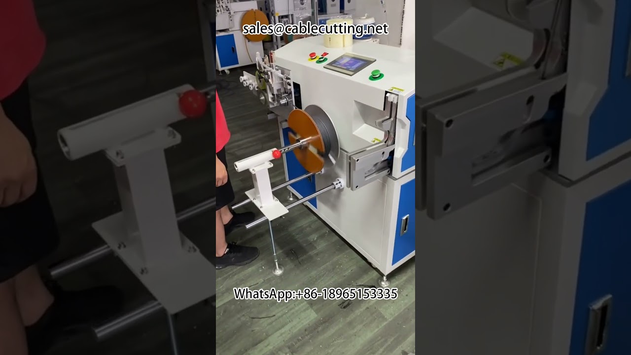 Automatische Meterzählung, Sortieren, Schneiden, Wickeln und Binden in einer Maschine – sauber geordnet #DIY