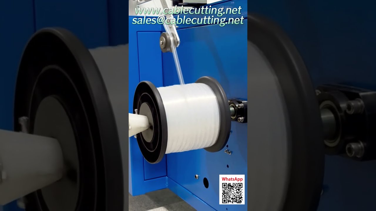 Industrielle automatische Wickelmaschine für Draht, Stahlseil, Schläuche & Bänder
