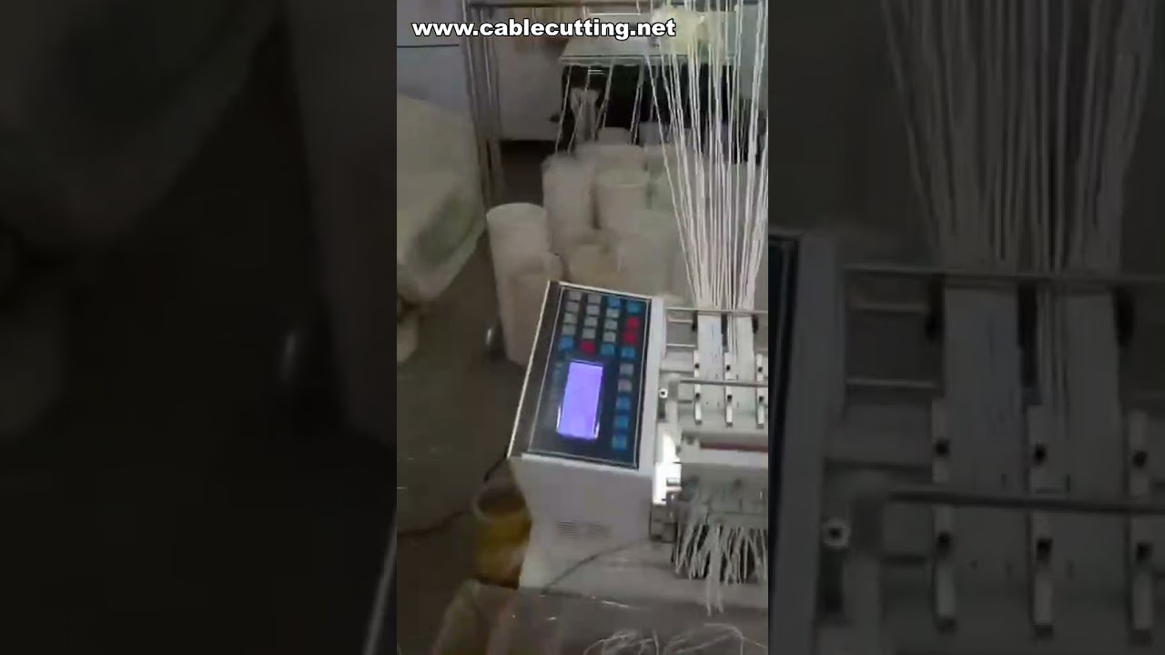 Automatische Maskenschneidemaschine: Nasenbügel-Abisolierer & Ohrschlaufe – Effiziente Produktion