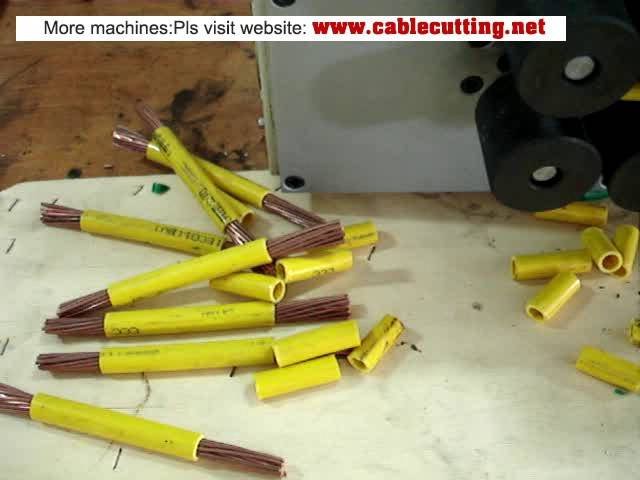 Professionelle Kabel-Abisolier- und Schneidemaschine WPM-MAX2 – für 50 mm², 19-adrige Kabel