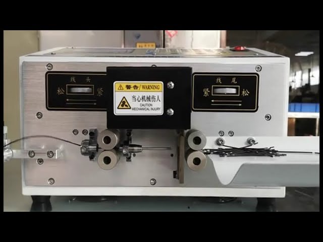 Automatische Kabelabschneid- und Abisoliermaschine für 6 mm² – Effizient & Präzise