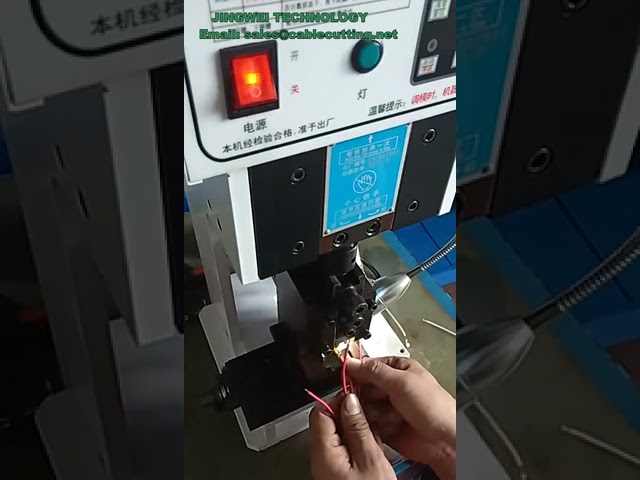 Halbautomatische Ultra-leise Terminal-Crimpmaschine 1,5T – Elektrische Drahtpresse OTP