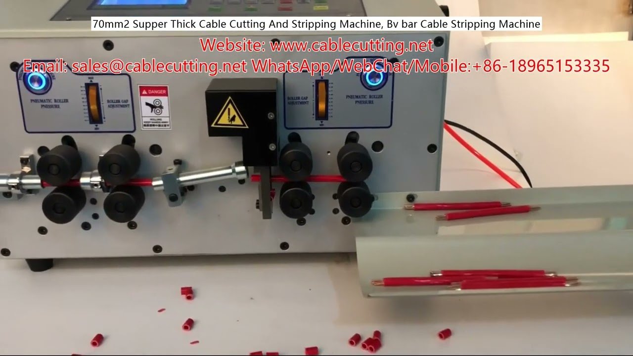 70mm² Superdickes Kabel Schneide- und Abisoliermaschine, BV Stabkabel Abisoliermaschine