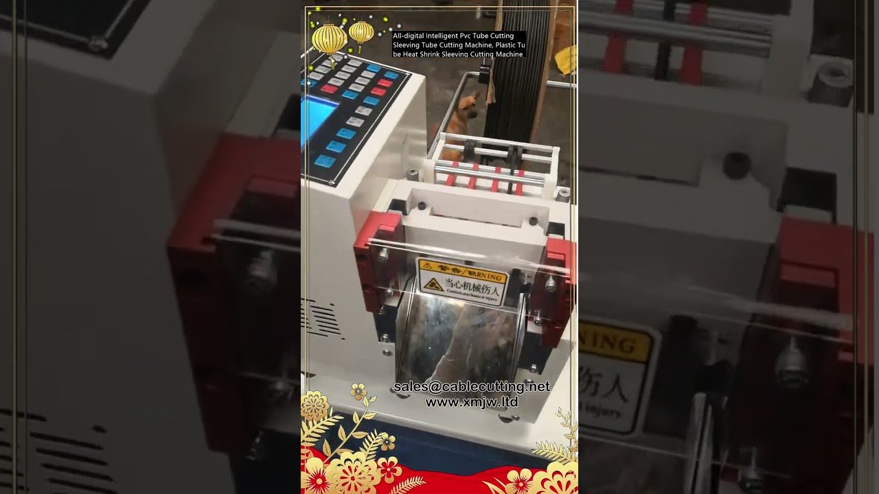 Intelligente PVC-Schlauch-Schneidemaschine & Schrumpfmaschine – digital & präzise