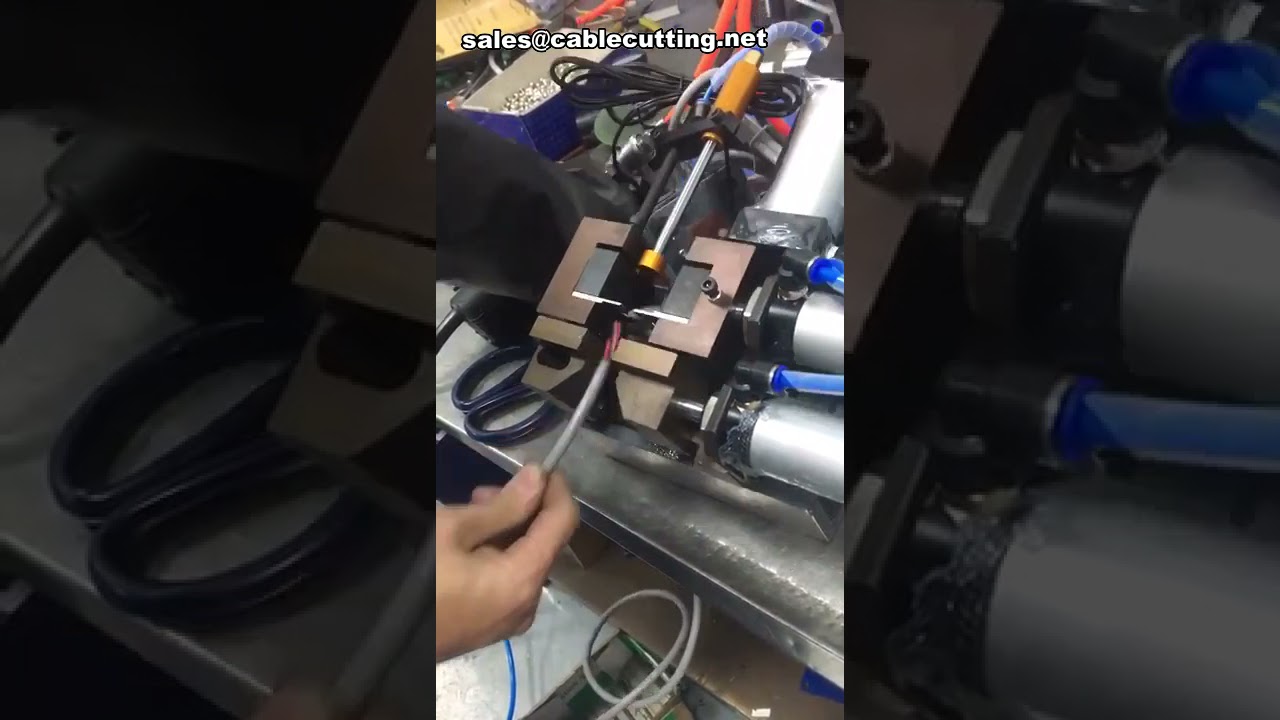 WPM 310 Pneumatische Kabelabisolier maschine – Hochleistungs-Abisolierer für die industrielle Fertigung