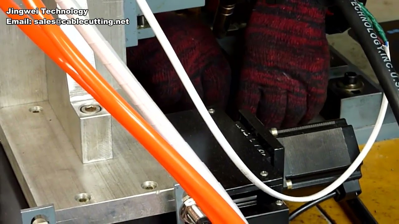 Präzise Drahtseil-Abschneidemaschine – Metall & Stahl Richten und Schneiden